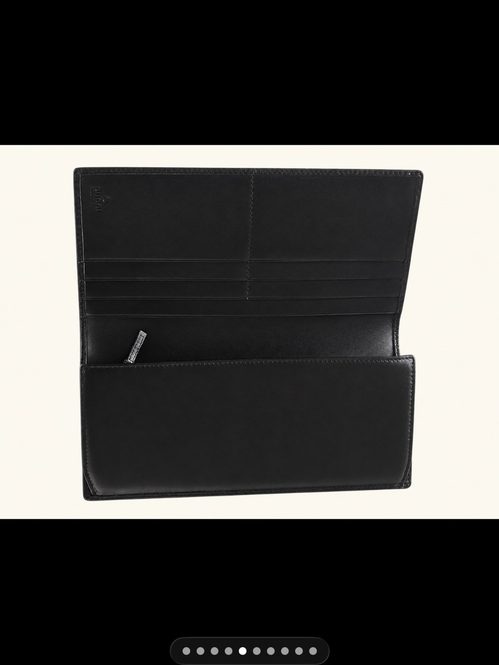 Gucci Wallet Mint condition w/ silver Metal Accent - Picture 6 of 11